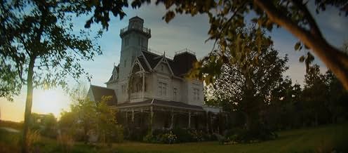The Owens family house at dusk in Practical Magic 2